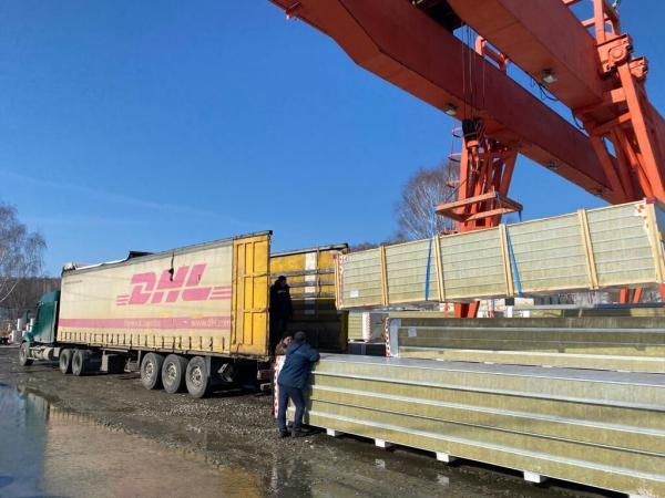 Стеновая Сэндвич Панель 180мм МВУ (Минеральная вата) ПЭ (Полиэстэр) RAL цинк